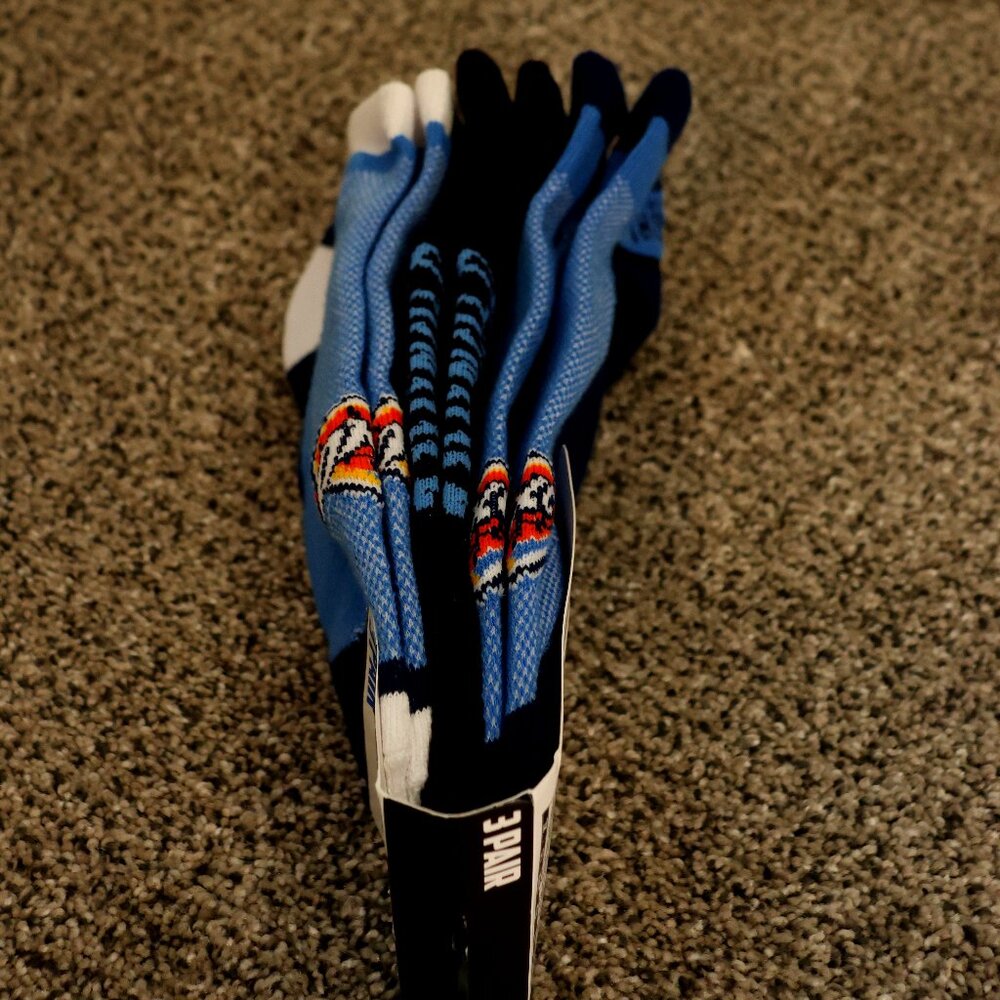 OKC Thunder Socks